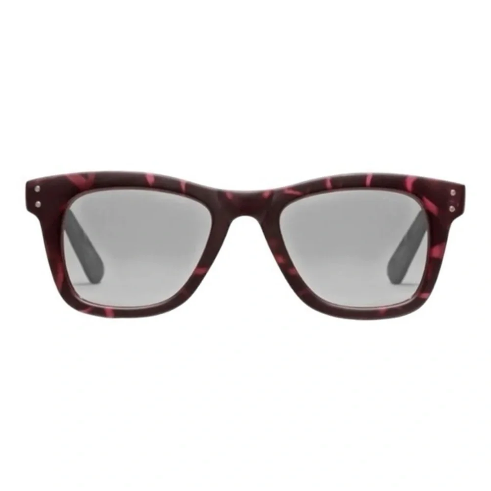 New KOMONO Allen Matte Beetroot Tortoise Sunglasses